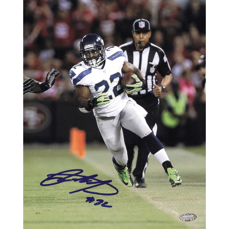 Robert Turbin Autographed Signed 8×10 Photo Seattle Seahawks MCS Holo #63365