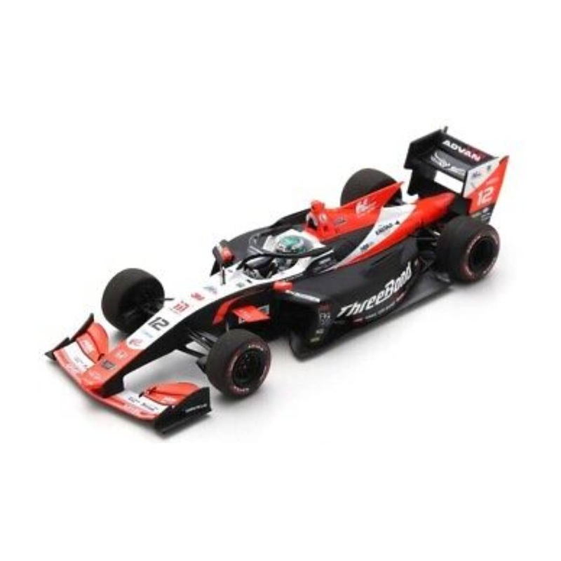 SF19 No.12 ThreeBond Drago CORSE M-TEC HR-417E – Super Formula 2022 – Nirei Fukuzumi.  Limited 500 – 1:43 Scale Resin Model Car