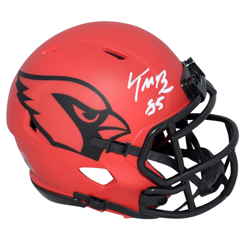 TREY McBRIDE SIGNED ARIZONA CARDINALS RAVE SPEED MINI HELMET BECKETT