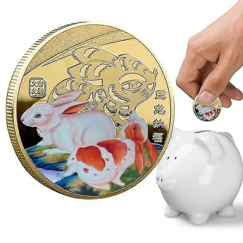 2023 Chinese Zodiac Year Of Rabbit Coins New Animal Keepsake Coin