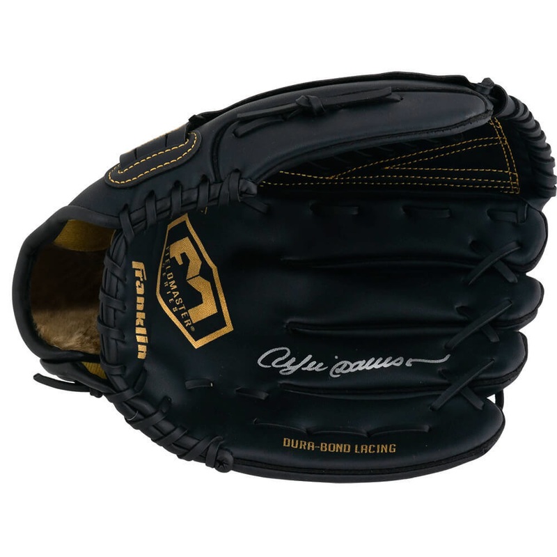 Andre Dawson Signed Franklin Fieldmaster Black Baseball Fielders Glove -(SS COA)