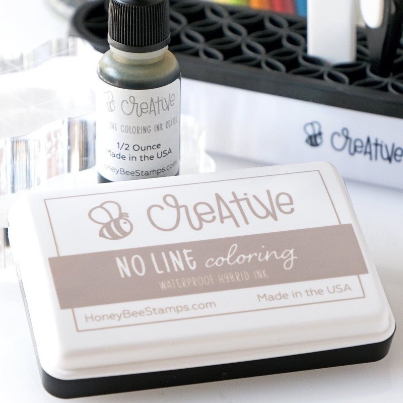 Bee Creative Ink Pad – No Line Coloring