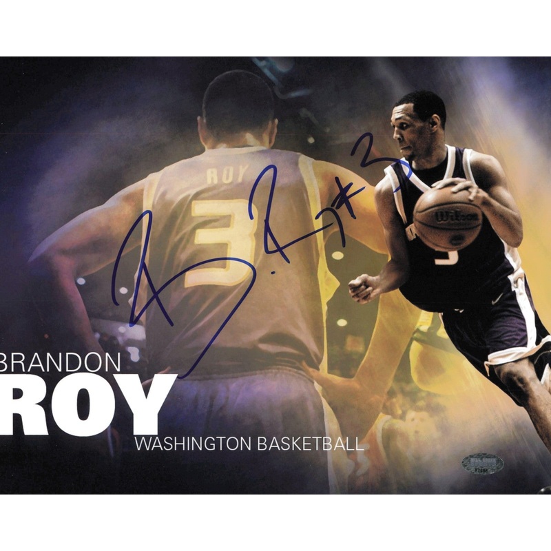 Brandon Roy Autographed Signed 8×10 Photo Washington Huskies MCS Holo #87488