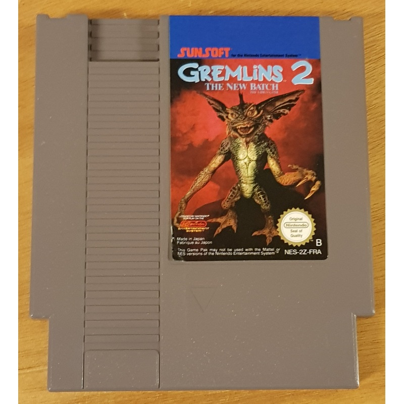 Gremlins 2 the New Batch Nintendo NES Video Game