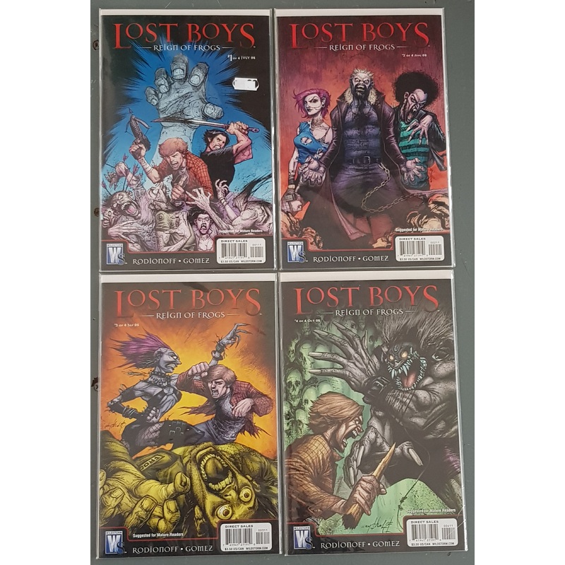 Lost Boys Reign of Frogs #1-4 NM Complete Set