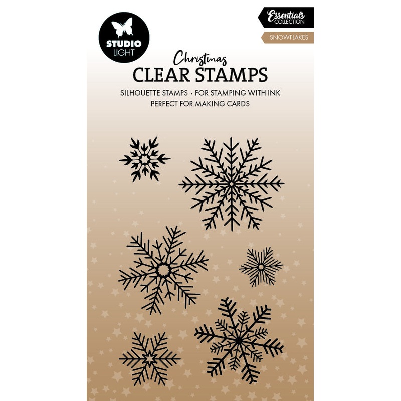 Studio Light Essentials Clear Stamp Snowflakes