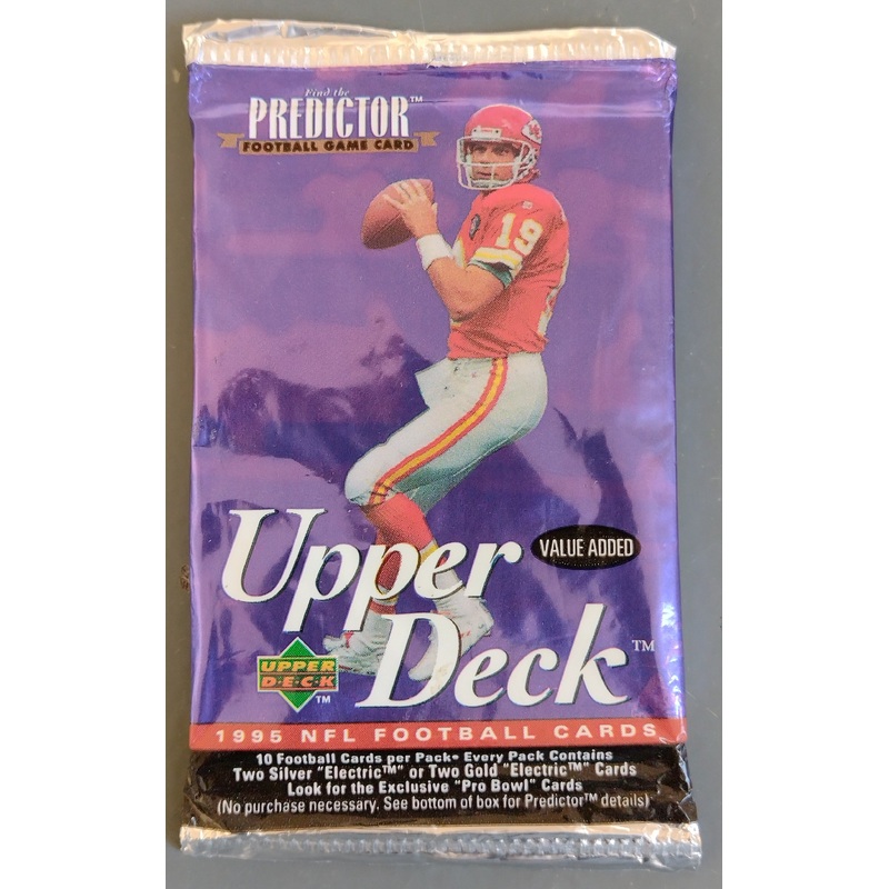 1995 Upper Deck NFL Football Trading Card Pack