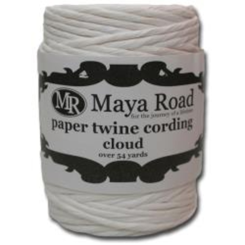 Maya Road Paper Twine Cording 54yd – Cloud