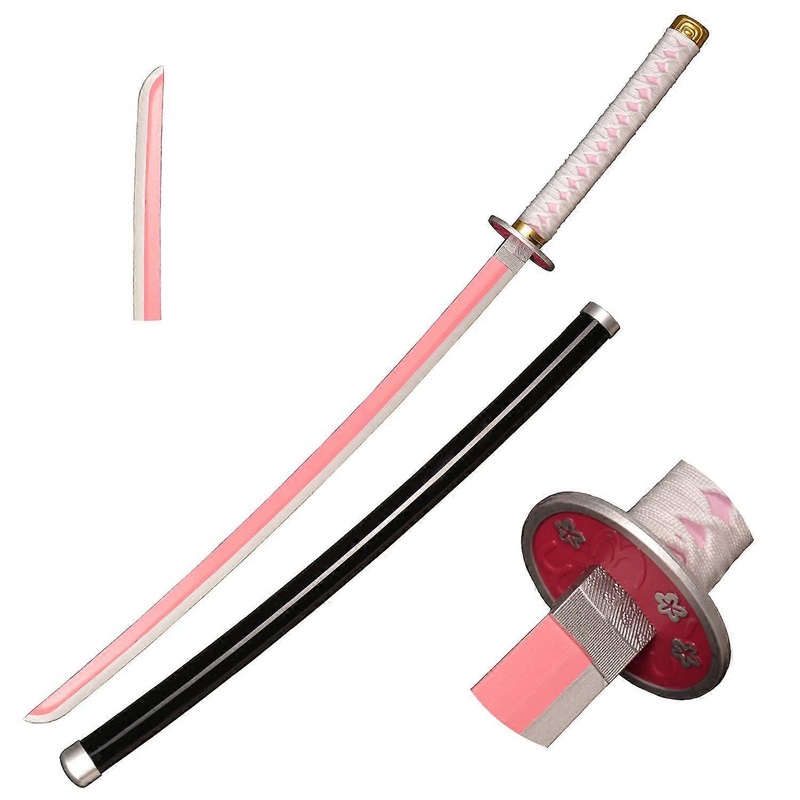 Replica Swords Cosplay Swords Tanjirou/Agatsuma Zenitsu/Rengoku Kyoujurou Samurai Sword