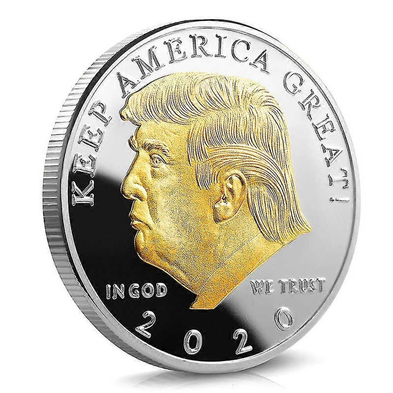 2020 Trump Coin Keep America Great Challenge Coin 40mm for American Eagle Commemorative Badge Souvenir Collection Gifts