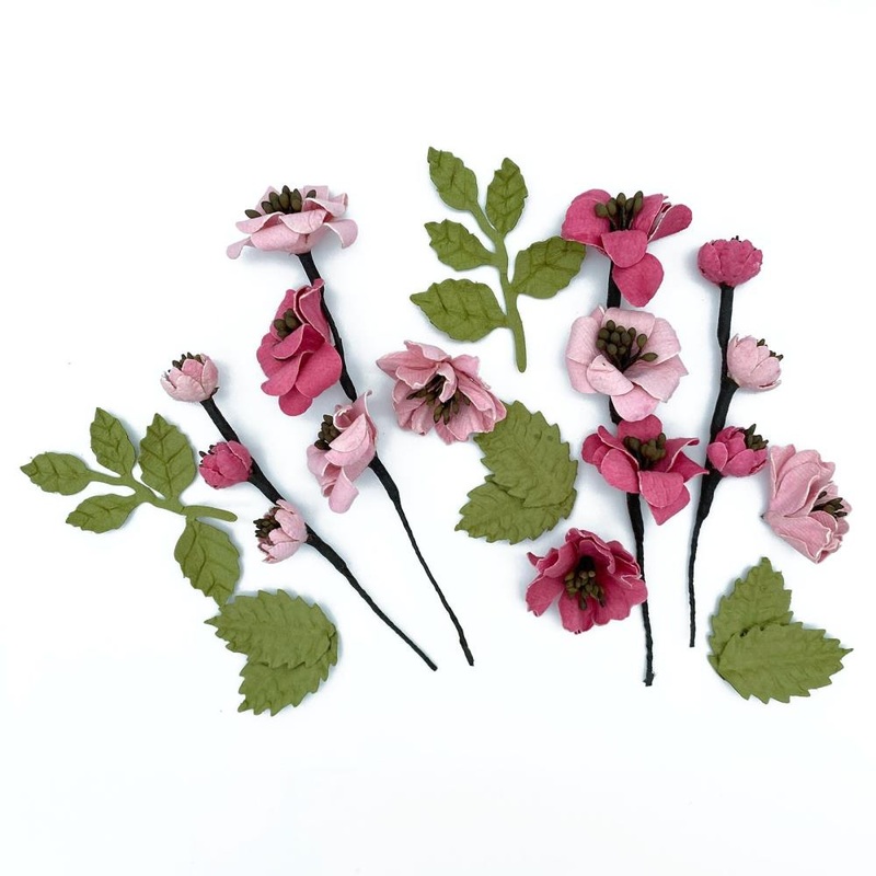 49 And Market Wildflowers Paper Flowers Punch