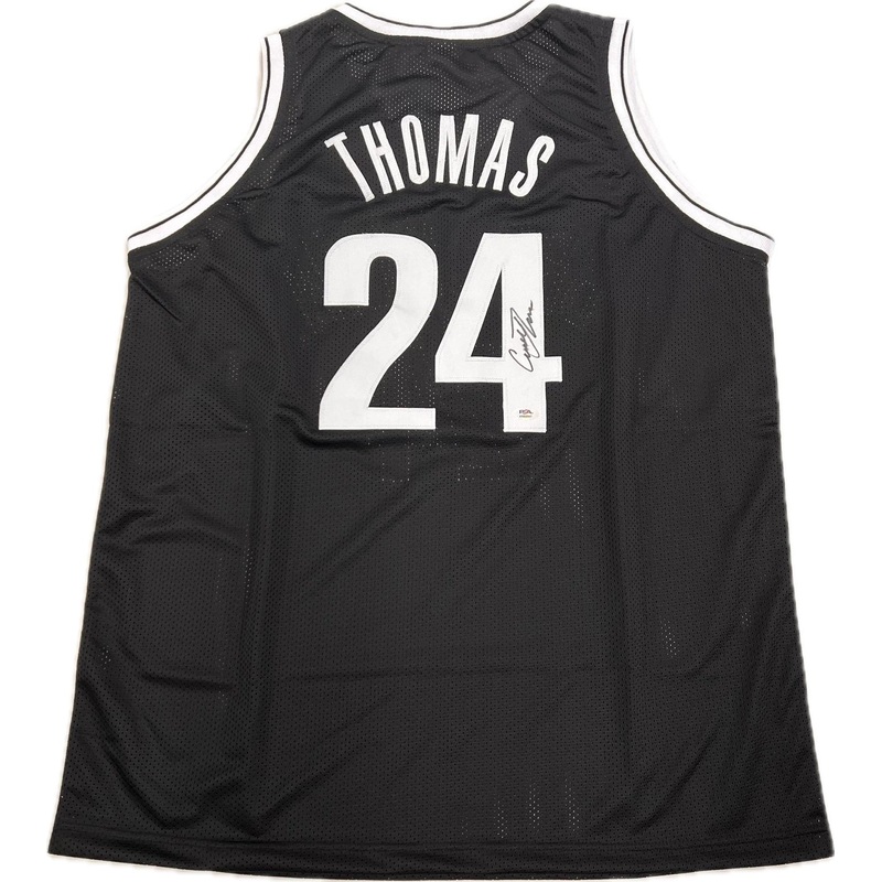 Cameron Thomas Signed Jersey PSA/DNA Brooklyn Nets Autographed