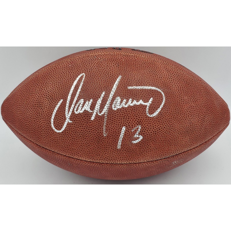 Dan Marino Autographed NFL Game Ball Wilson Football Dolphins Beckett QR BS30325