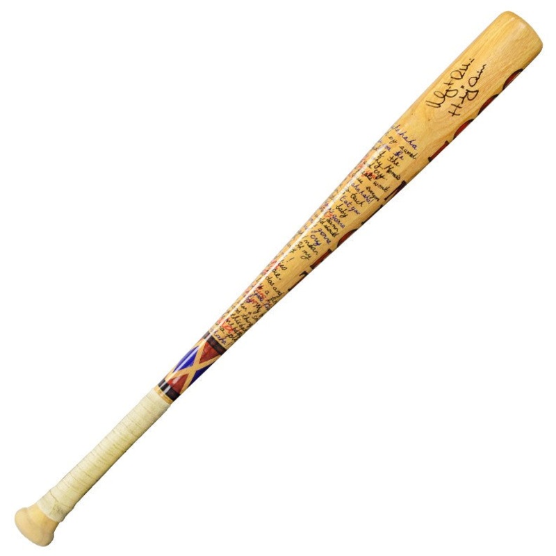 Margot Robbie Autographed Suicide Squad Baseball Bat w/ Harley Quinn Inscription