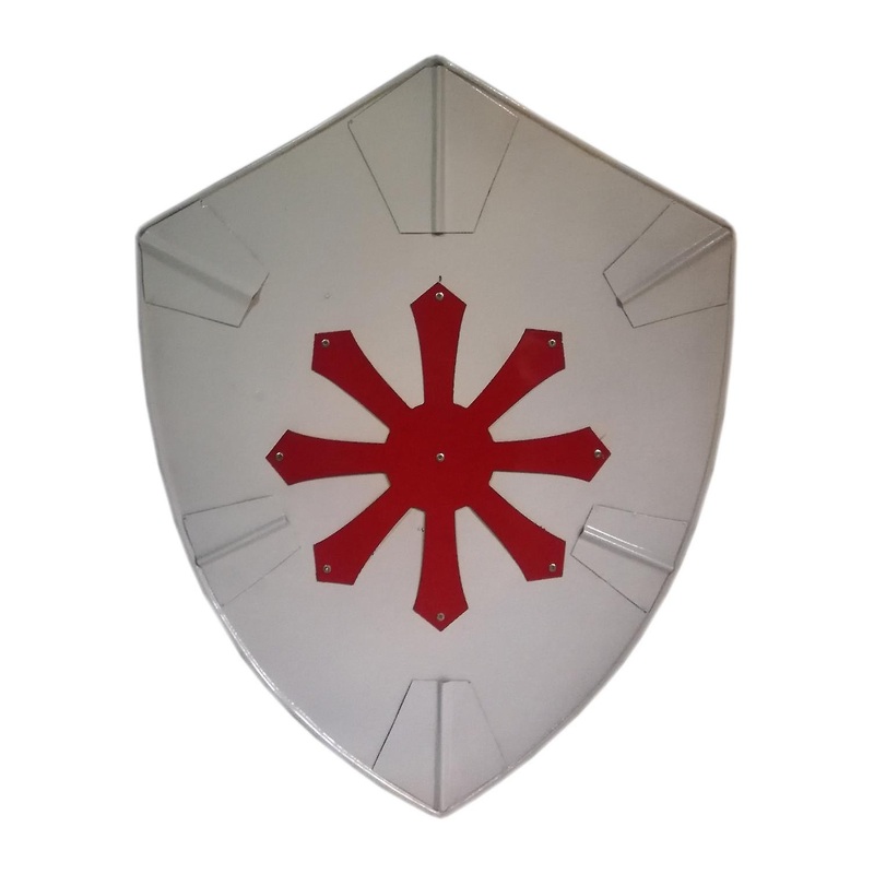 Metal Medieval Cross Viking Shield SWE69