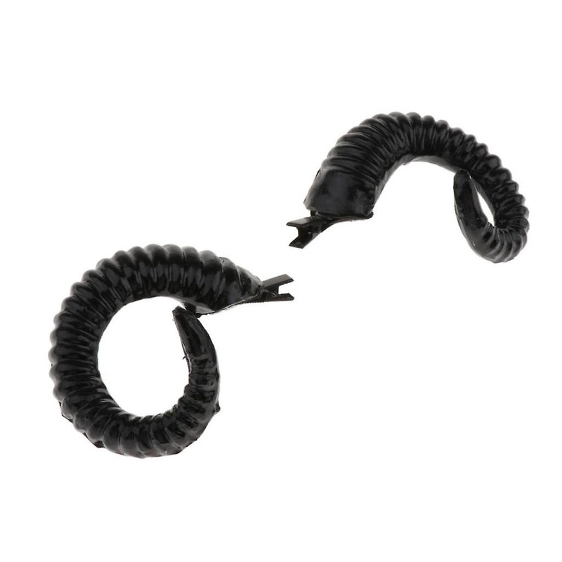 Ram Horns Cosplay Headband Sheep Goat Faun Horn Ears Fancy Dress Up Costume