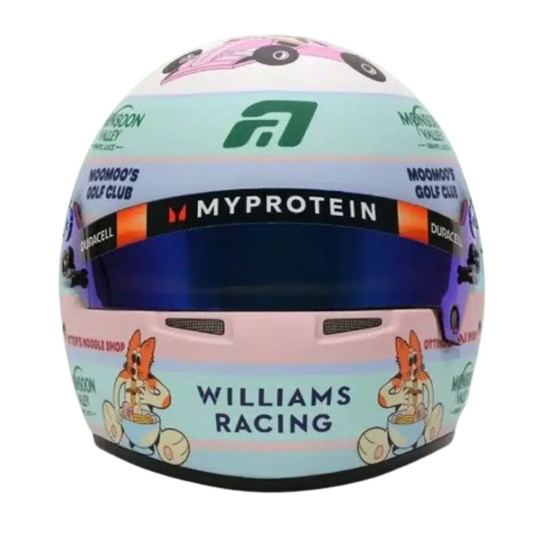 Williams Racing- Alexander Albon – British GP 2024 – 1:5 Scale Resin Model Helmet