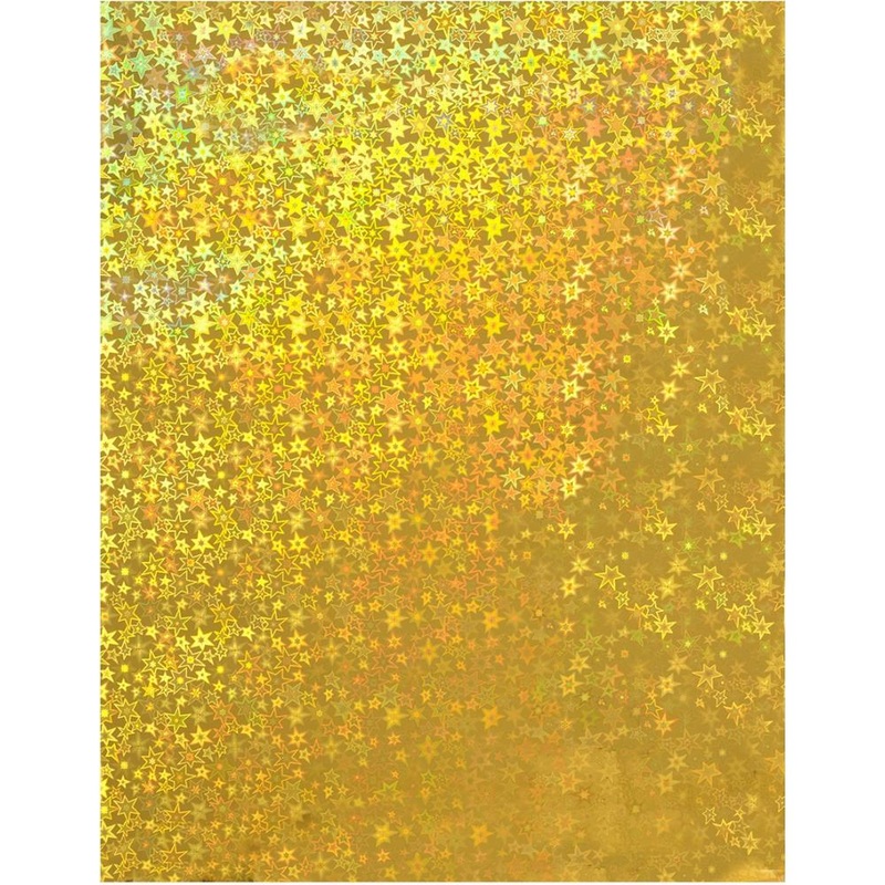 Core’dinations Single-Sided Specialty Cardstock 8.5X11 Gold Holographic