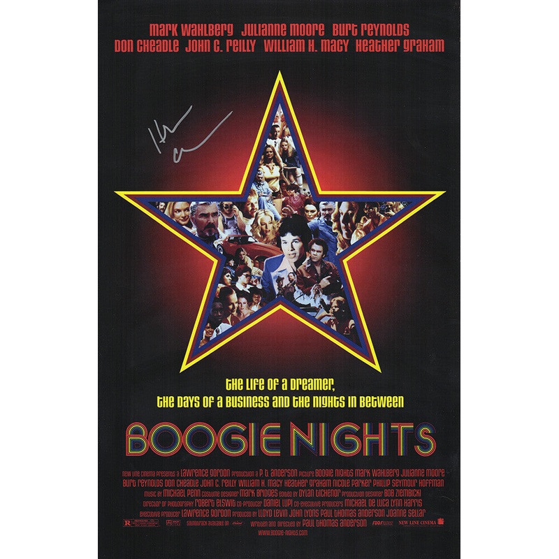 Heather Graham Signed Boogie Nights 11×17 Movie Poster – (SS COA)