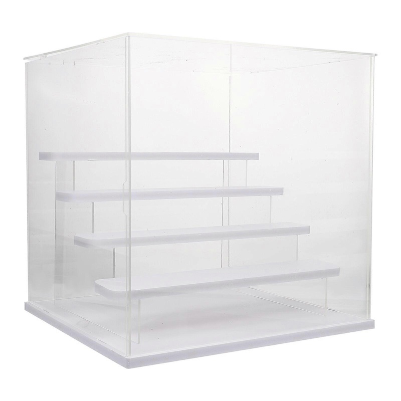 Household Doll Display Rack Handicraft Showing Box Multi-Layered Models Stand