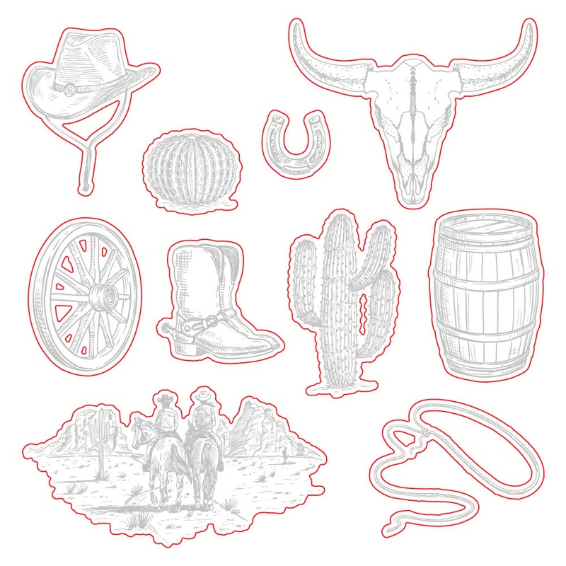 On The Range – Coordinating Honey Cuts