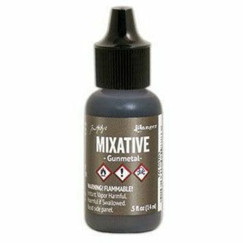 Tim Holtz Metallic Mixatives – Gunmetal