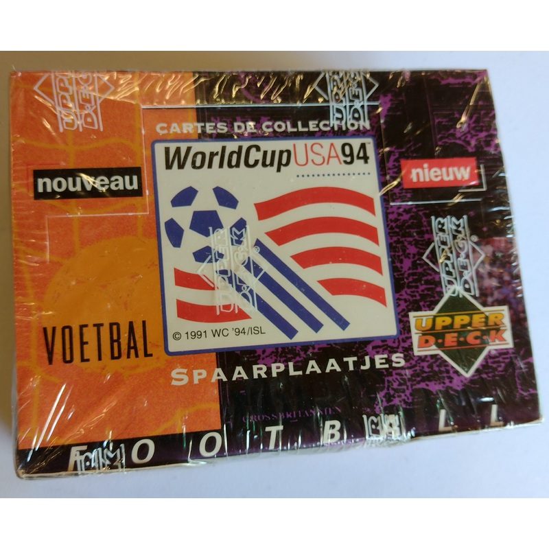 Upper Deck World Cup USA 94 Sealed Trading Card Box