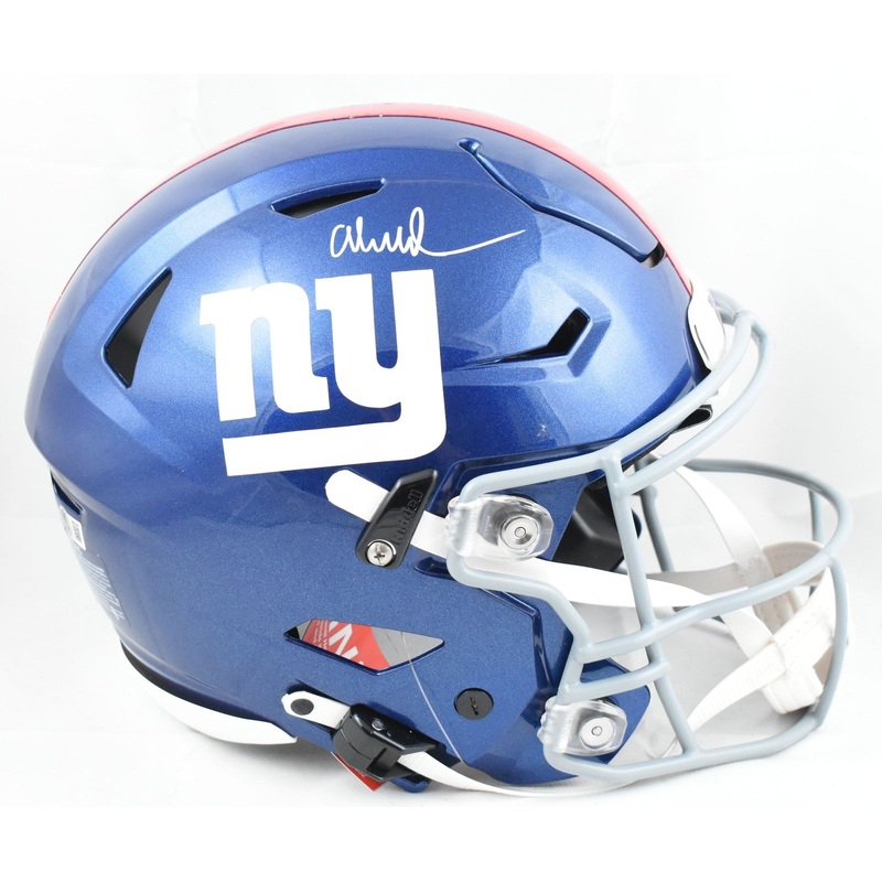 Abdul Carter Autographed New York Giants F/S Speed Flex Helmet – Beckett W Holo