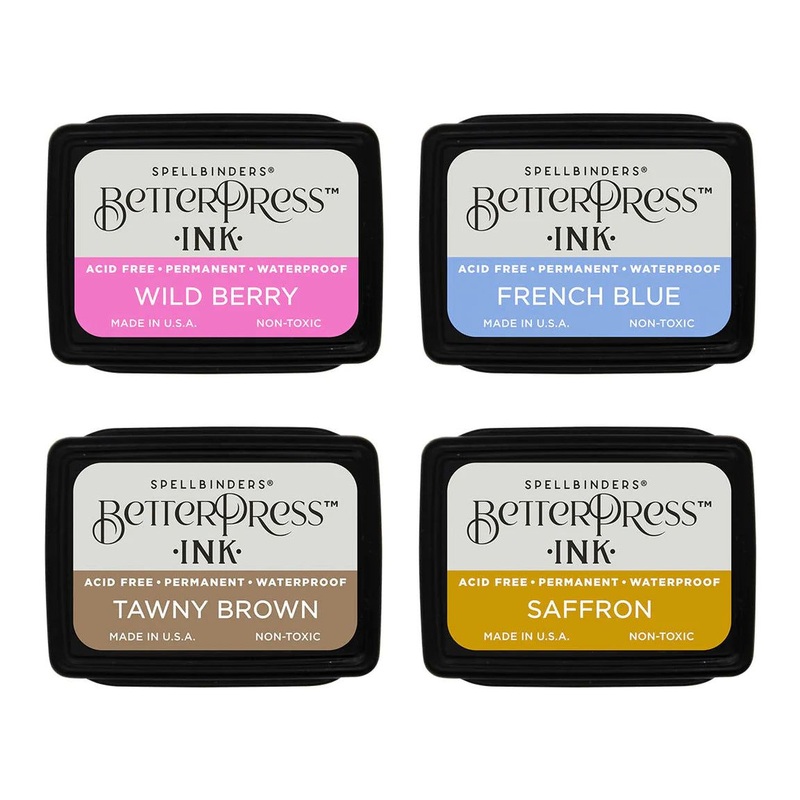 BetterPress Ink Spellbinders – Nature Tones