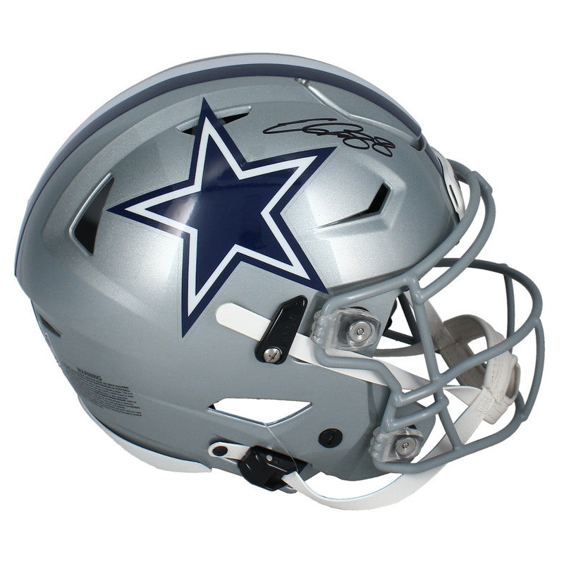 CeeDee Lamb Autographed Dallas Cowboys Authentic Speedflex Helmet Fanatics
