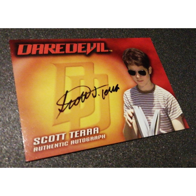 Daredevil – Scott Terra Authentic Autograph Trading Card NM