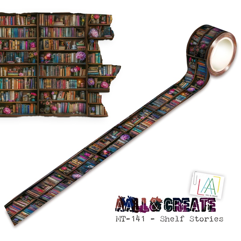 #MT-141 – Washi Tape – Shelf Stories (Layer-It-Up)