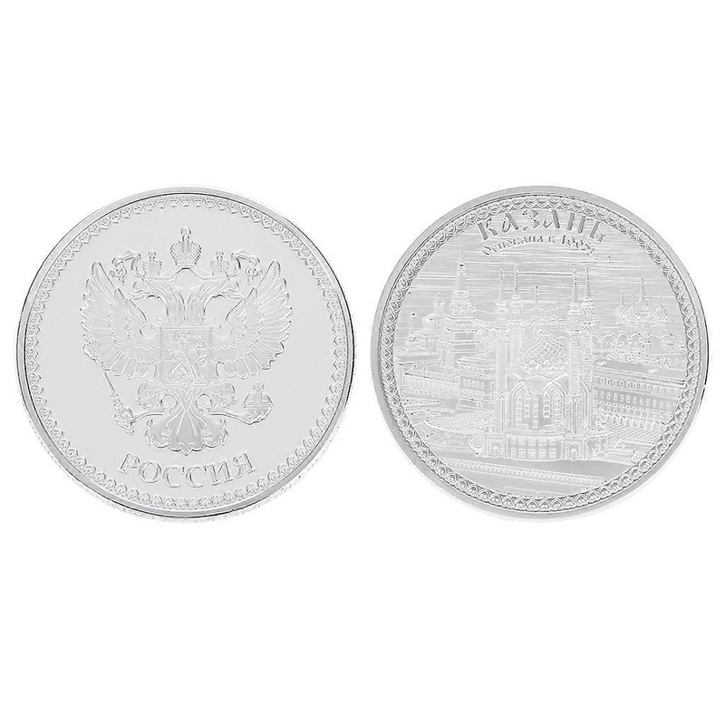 Ruissia Embossed Kremlin commemorative coin Collectible Collection  Gold