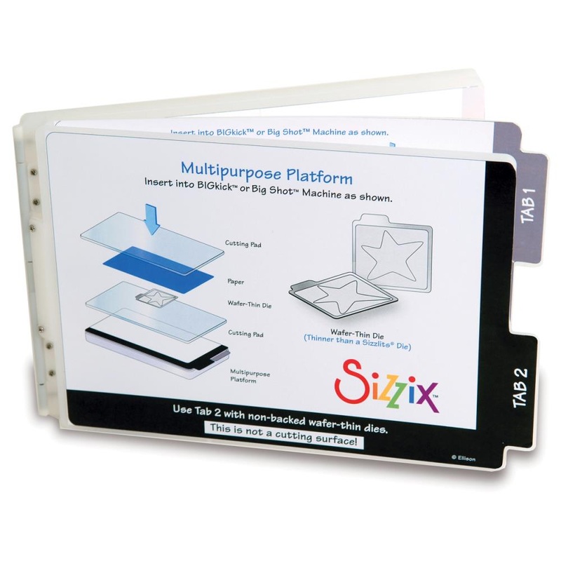 Sizzix BIGkick/Big Shot/Vagabond Platform Multipurpose 6.25X9.75X.625