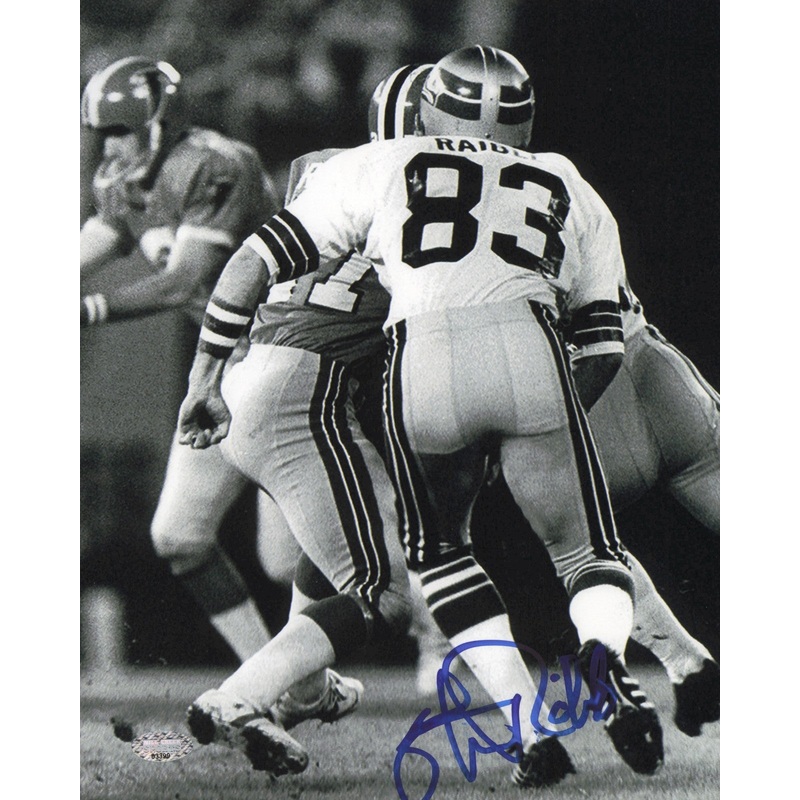 Steve Raible Autographed Signed 8×10 Photo Seattle Seahawks MCS Holo #63399
