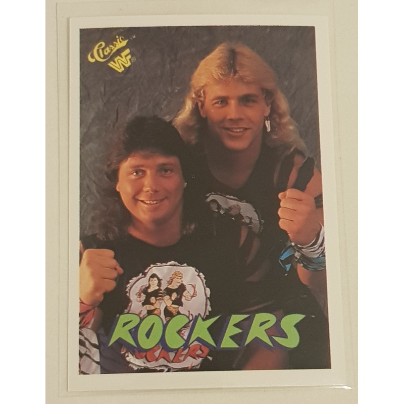 1990 Classic WWF The Rockers #134 Rookie Card