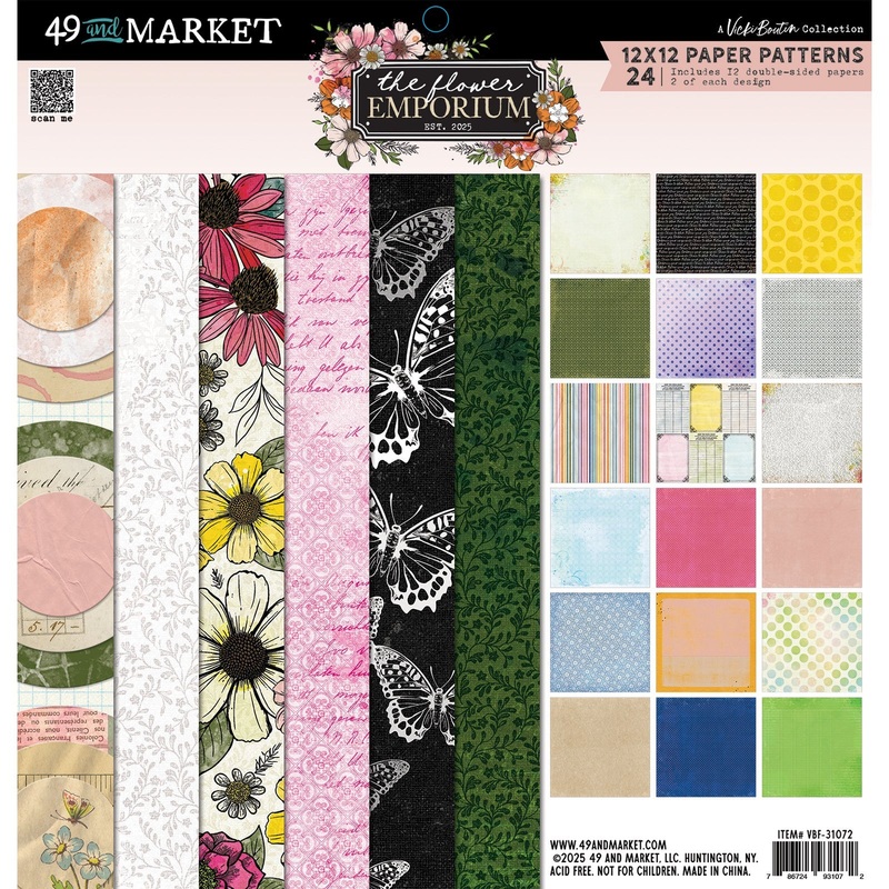 49 and Market The Flower Emporium 1212 Paper Pad