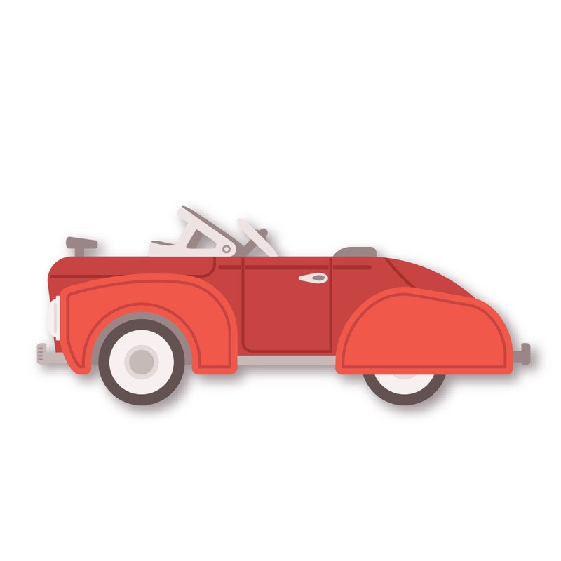 Lovely Layers: Pedal Car – Honey Cuts