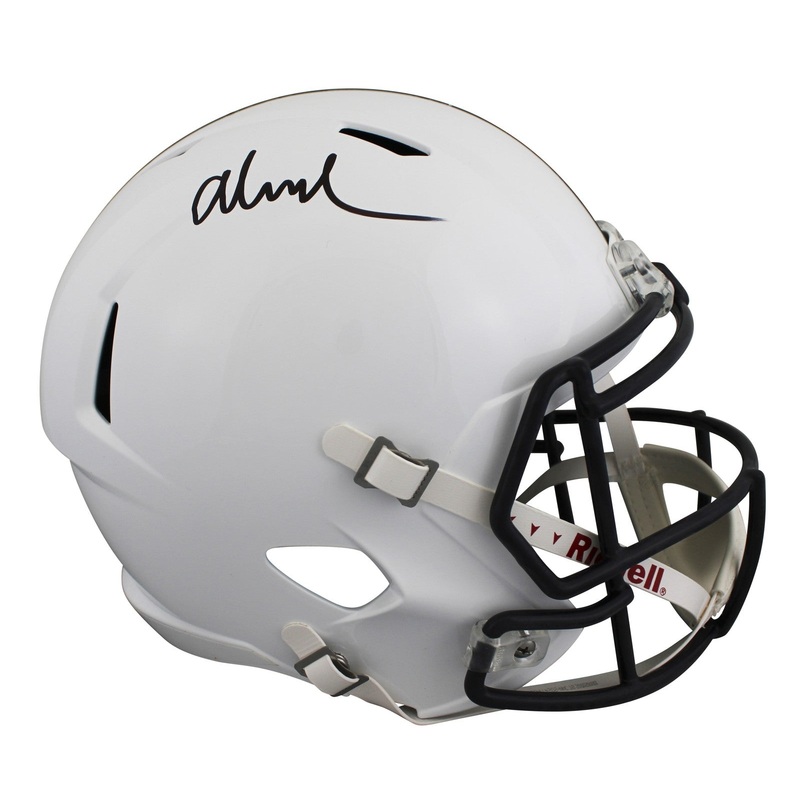 Penn State Abdul Carter Signed Full Size Speed Rep Helmet BAS Witnessed