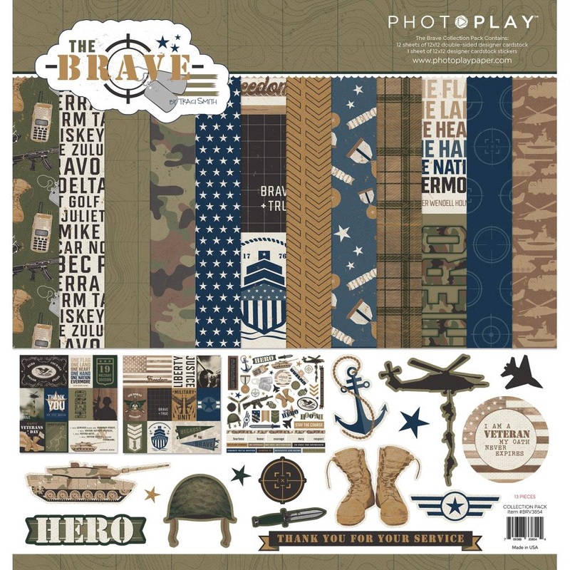 PhotoPlay Collection Pack 12X12 The Brave