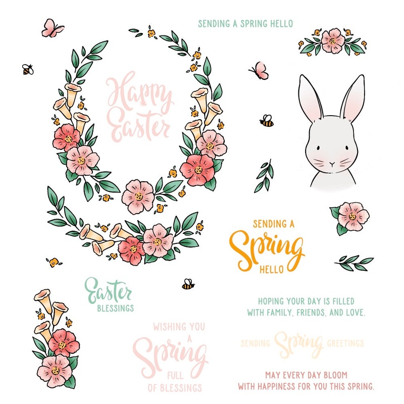Storybook Spring – 6×8 Stamp Set