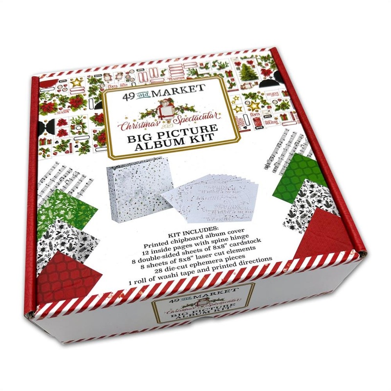 49 And Market Big Picture Album Kit Christmas Spectacular 2023
