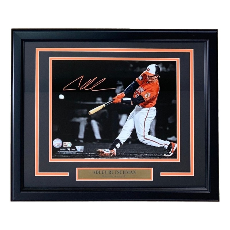 Adley Rutschman Signed Framed 11×14 Baltimore Orioles Photo Fanatics