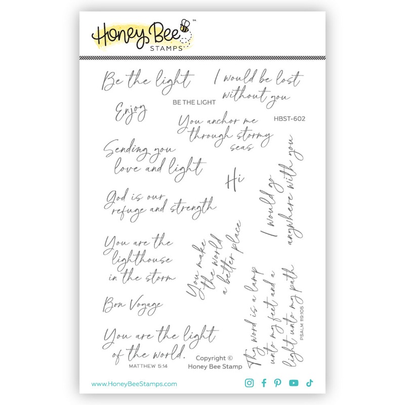 Be the Light – 4×6 Stamp Set