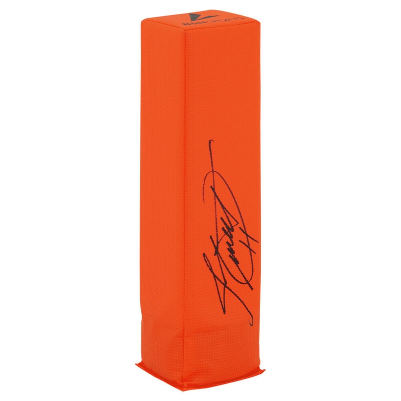 Jim Everett (RAMS) Signed BSN Orange Endzone Football Pylon -SCHWARTZ SPORTS COA