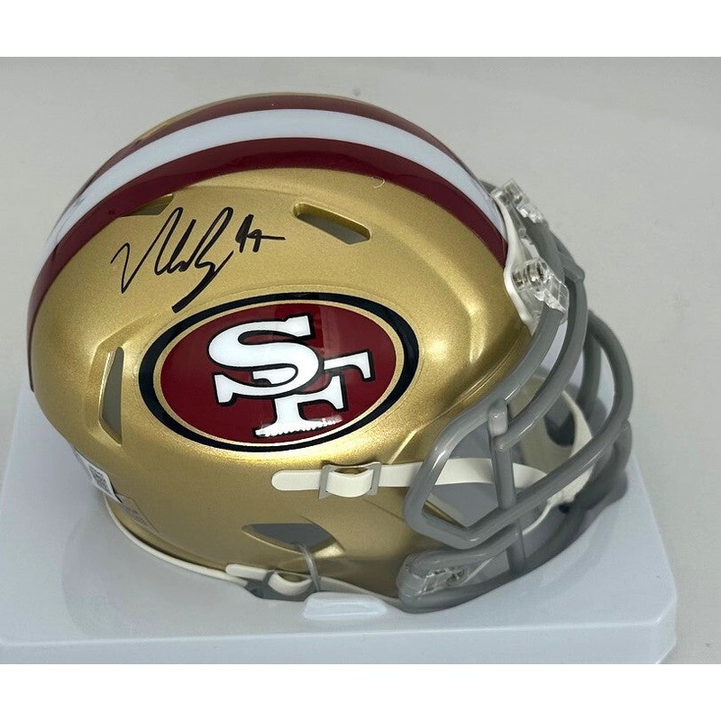 SF 49ers NICK BOSA Signed Riddell Speed Mini Helmet AUTO – BAS