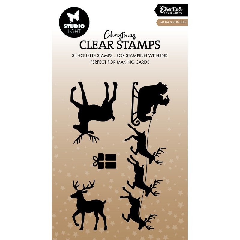 Studio Light Essentials Clear Stamp Santa & Rendeer