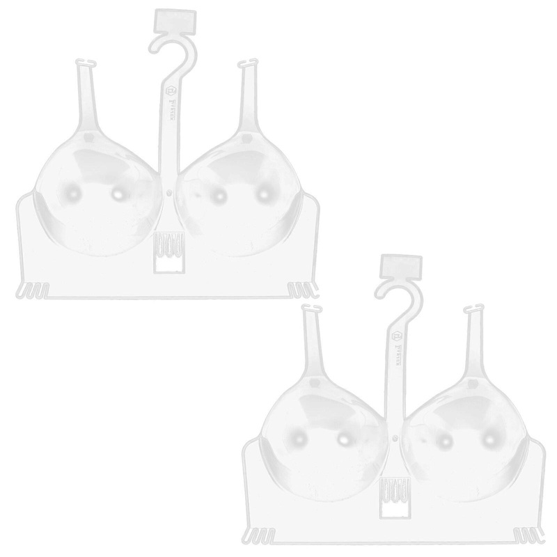 2pcs Plastic Clothes Display Hanger Dress Mannequin Model Underwear Display Rack
