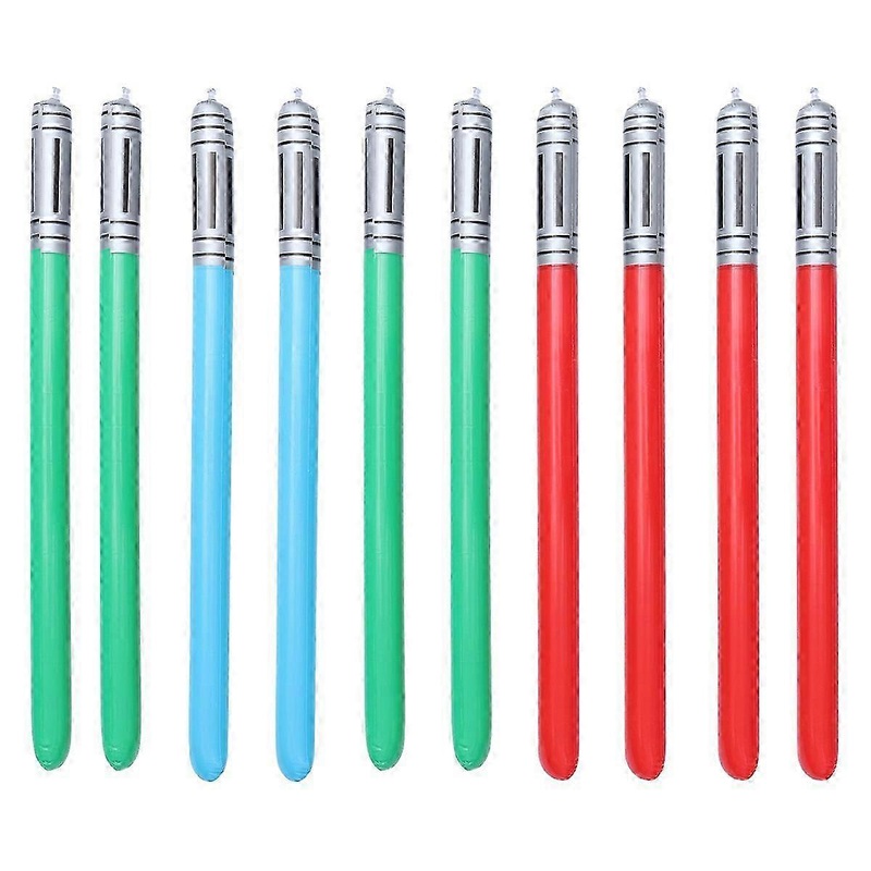 8Pcs Inflatable Light Saber Swords Toy Set for Parties & Gifts