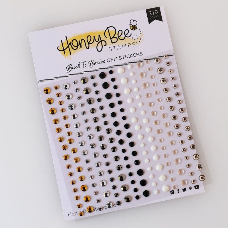 Back To Basics Gem Stickers – 210 Count